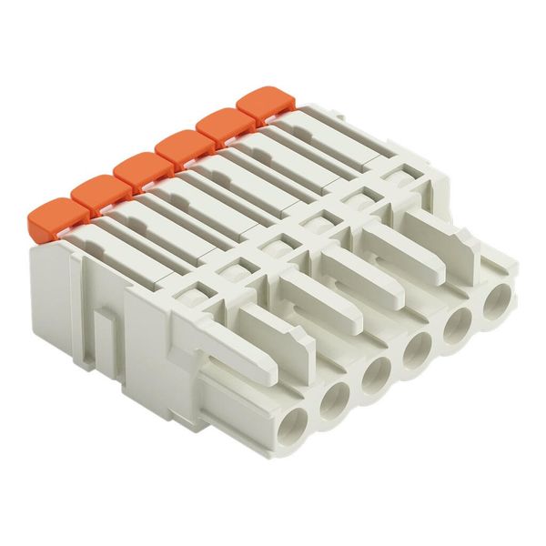 2721-1102/326-000 1-conductor female connector; lever; Push-in CAGE CLAMP® image 1