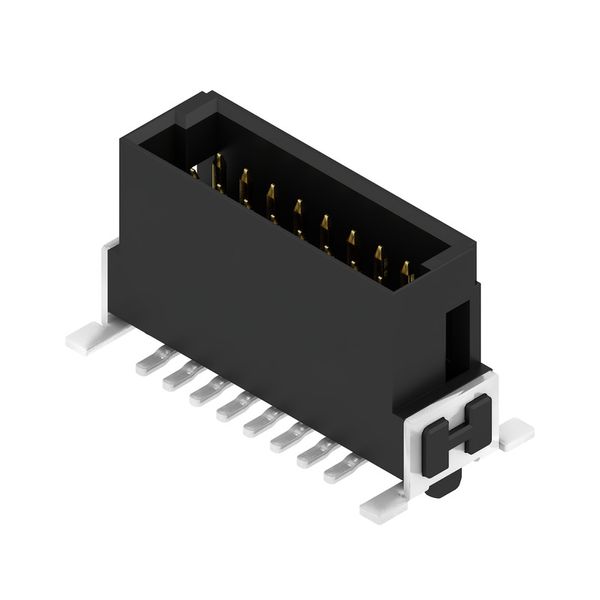 PCB plug-in connector (board connection), 1.27 mm, Number of poles: 16 image 1