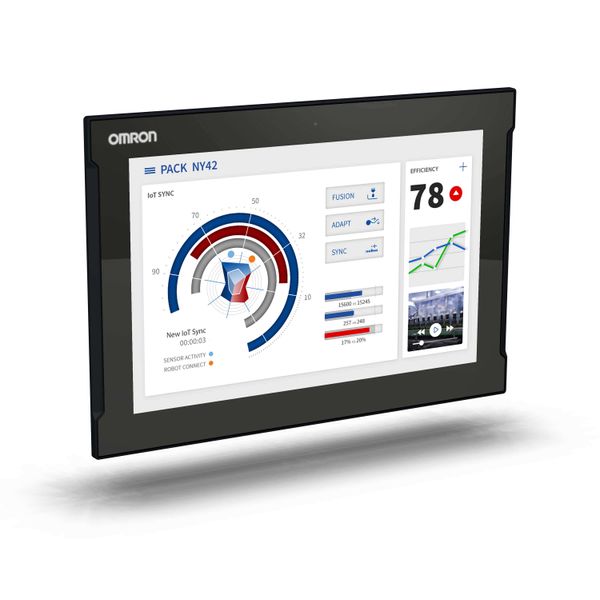 Industrial Monitor, 15.4" display with capacitive touchscreen, Build-i image 2