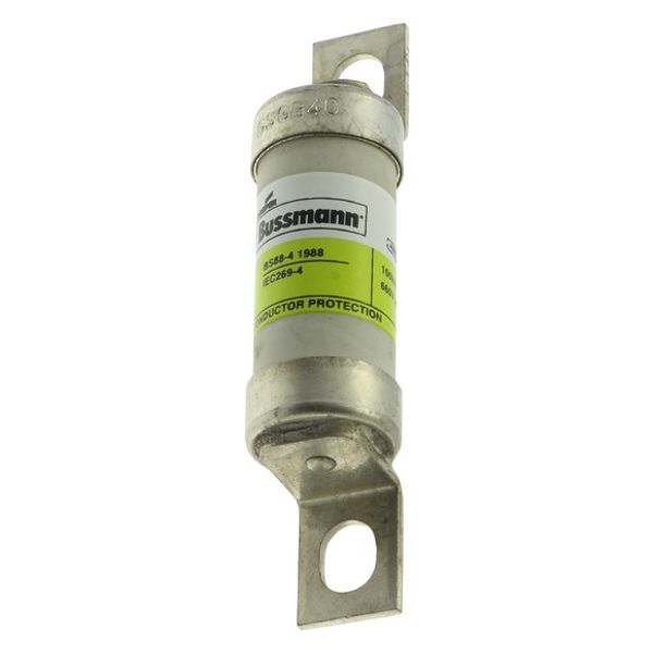 Fuse-link, high speed, 40 A, AC 660 V, DC 400 V, BS88, 17 x 80 mm, aR, BS, Ultra fast image 1