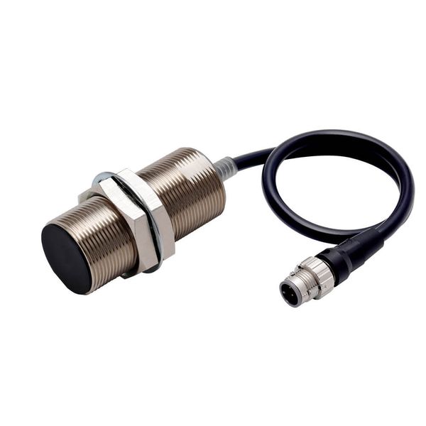 Proximity sensor, inductive, nickel-brass, long body, M30, shielded, 2 image 2