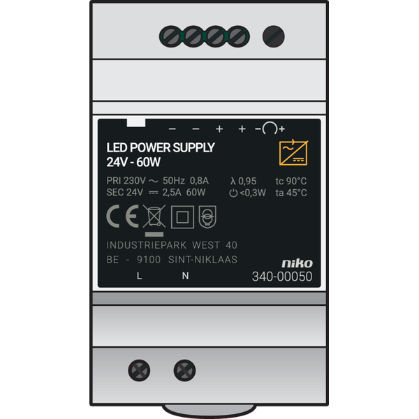 Modular power supply 24 Vdc, 2,5 A, 60 W image 3