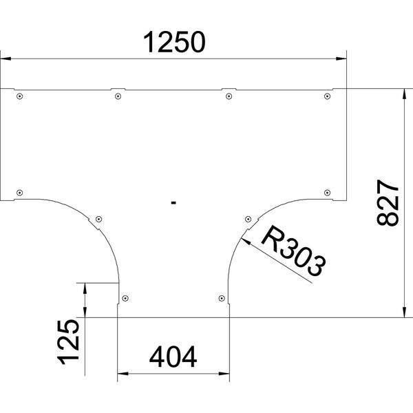 LTD 400 R3 A2 Cover for T piece with turn buckle B400 image 2