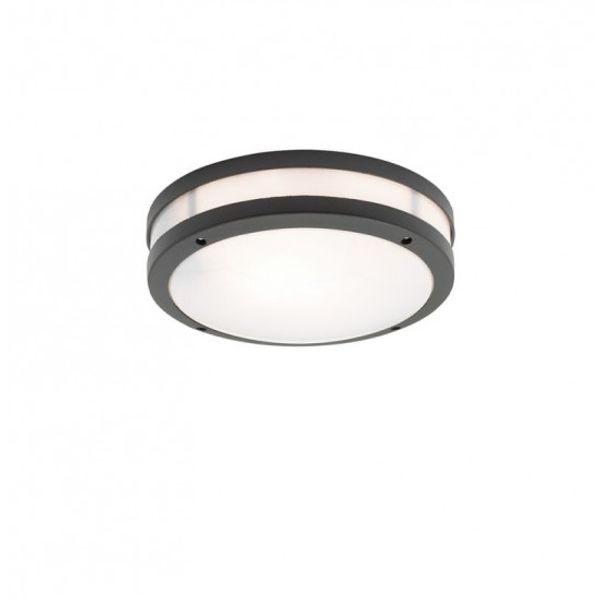 Outdoor Ceiling Lamp Dark Gray Chios image 1