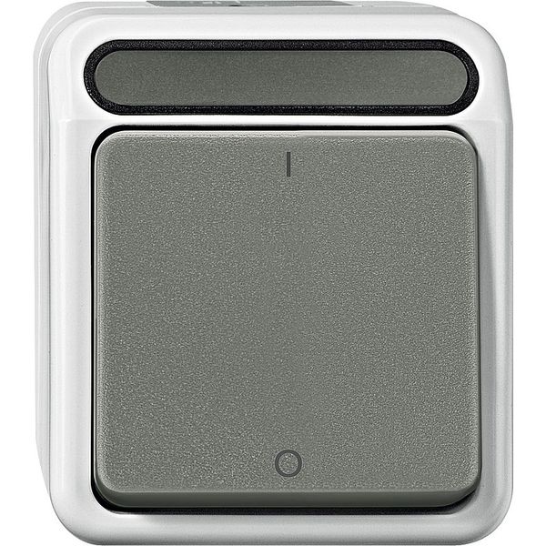 Off switch, 3-pole, light gray, AQUASTAR image 1