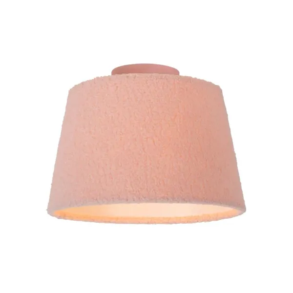 Lucide WOOLLY - Ceiling light - 1xE27 - Roze image 1