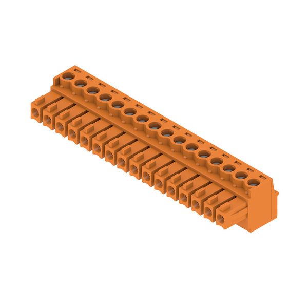 PCB plug-in connector (wire connection), 3.81 mm, Number of poles: 16, image 3