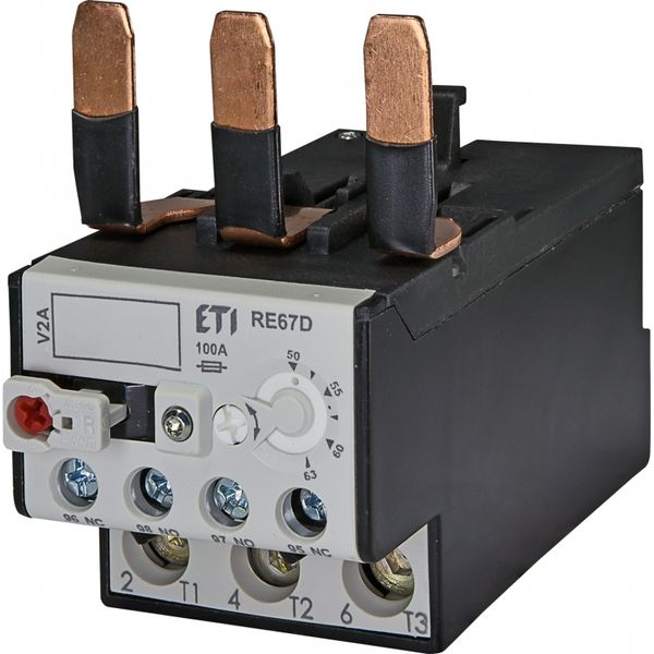 Thermal overload relay, RE67.2D-63 image 1