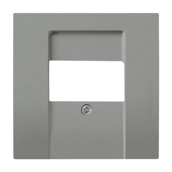 1745-803 CoverPlates (partly incl. Insert) Busch-axcent®, solo® grey metallic image 4