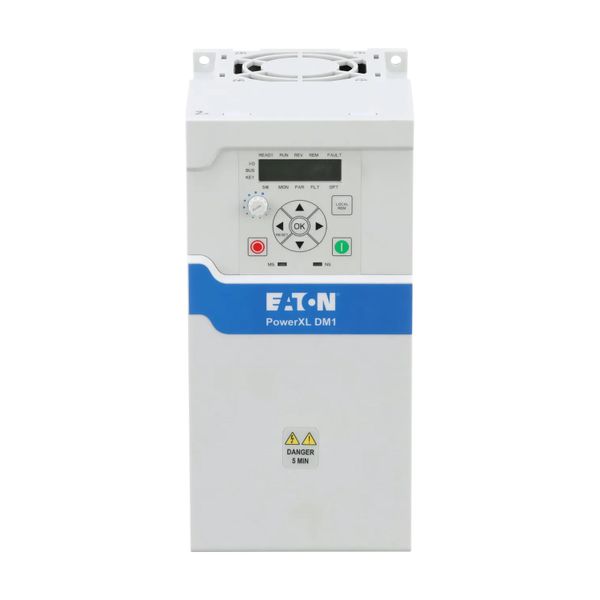 Variable frequency drive, 600 V AC, 3-phase, 13.5 A, 7.5 kW, IP20/NEMA0, 7-digital display assembly, Setpoint potentiometer, Brake chopper, FS3 image 4