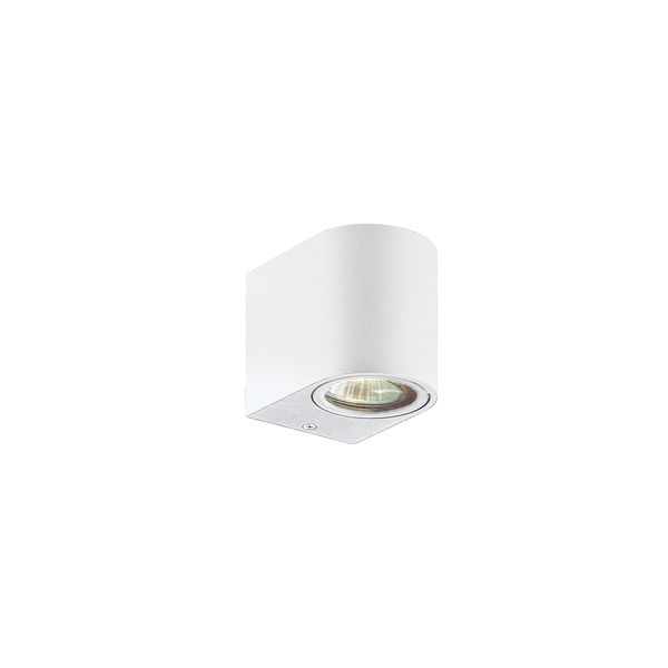 Wall Lamp White Round H:80 Tilos image 1