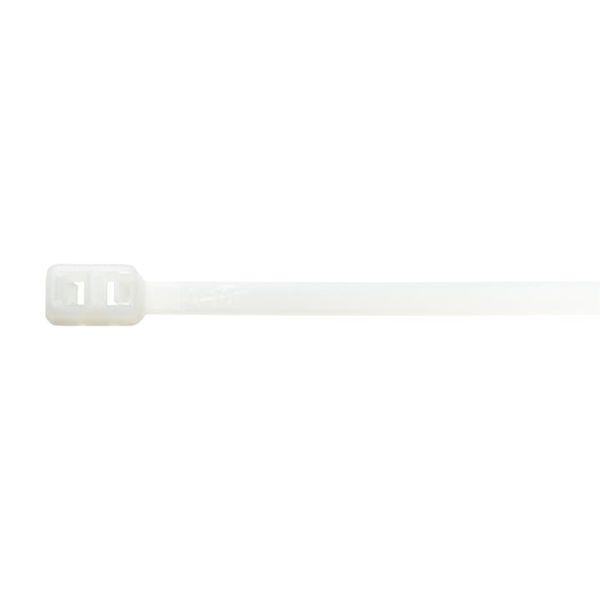 TB-12-50RLDH CABLE TIE 50LB 12IN NAT NYL DBL HEA image 1