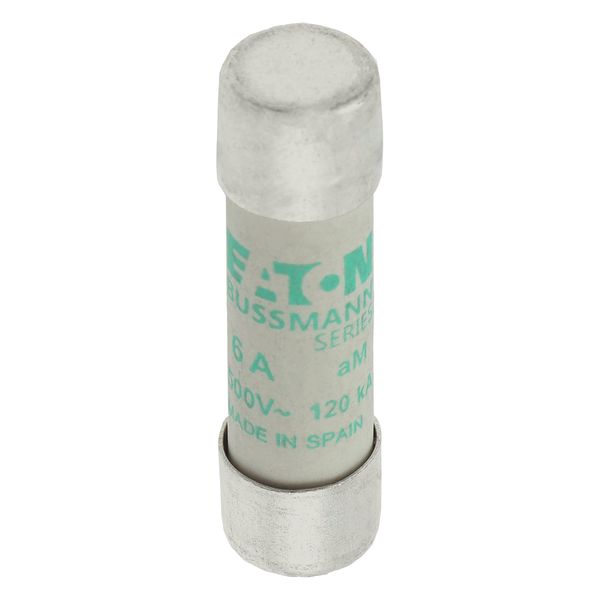 Fuse-link, LV, 6 A, AC 500 V, 10 x 38 mm, aM, IEC image 7