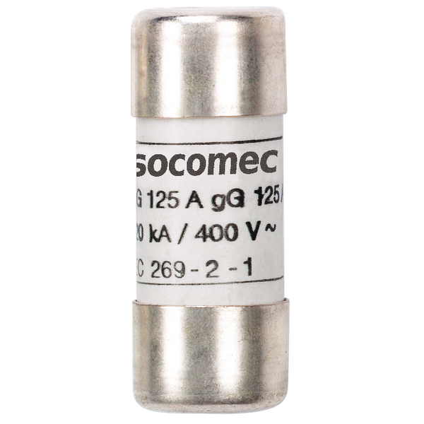 Cylindrical fuse without striker gG type 10x38 500Vac 4A image 2