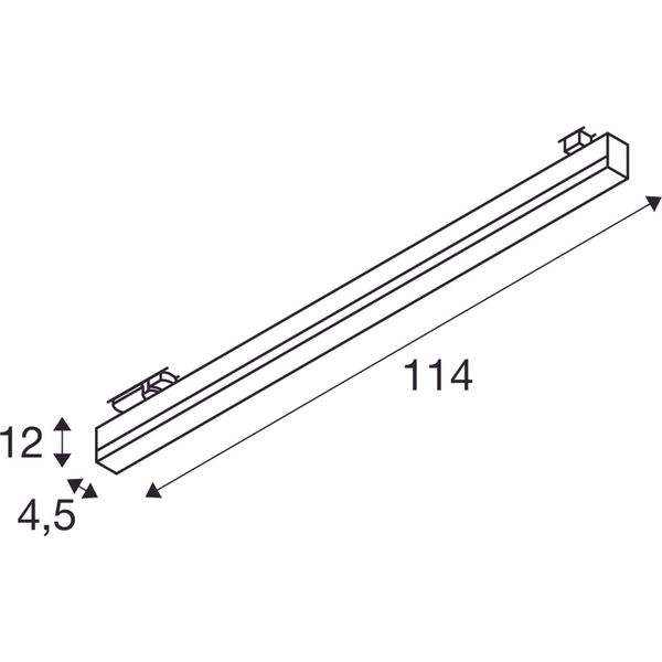 SIGHT TRACK DALI 39W 3000lm 120ø ?90 230V 3/4K IP20 DALI bl image 2