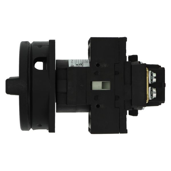 Main switch, P1, 40 A, flush mounting, 3 pole, STOP function, With black rotary handle and locking ring, Lockable in the 0 (Off) position image 26