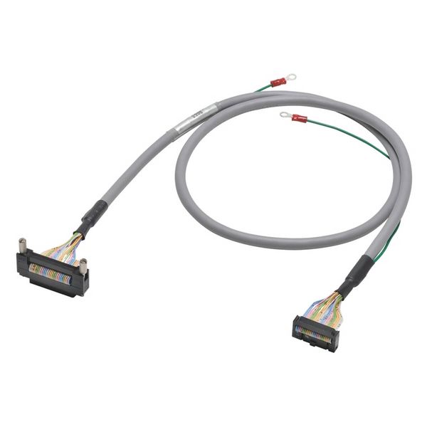 I/O connection cable, with shield connection, FCN24 to MIL20 for G70A- XW2Z8144M image 2