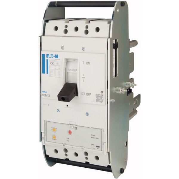 NZM3 PXR20 circuit breaker, 450A, 3p, withdrawable unit image 4