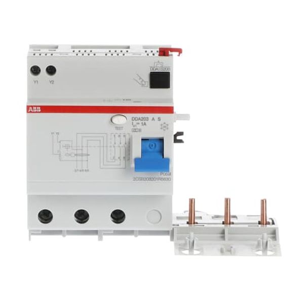 DDA203 A S-63/1 Residual Current Device Block image 2