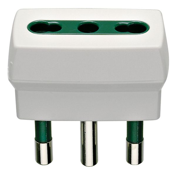S17 adaptor +P17/11 outlet white image 1