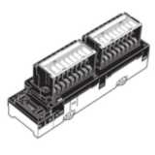 CompoNet output unit, 16 x transistor outputs, PNP, 0.5 A, 24 VDC, 3-t image 2