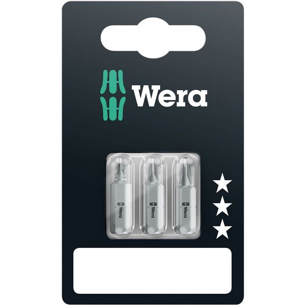 855/1 Z SB bits 3 pcs 073311 Wera image 3