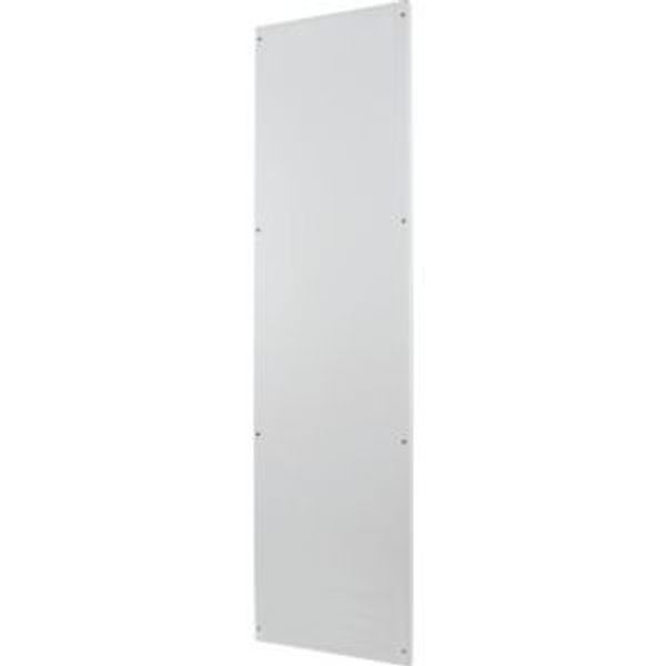 Rear wall, closed, IP55, for HxW=2000 W=425mm, grey image 4