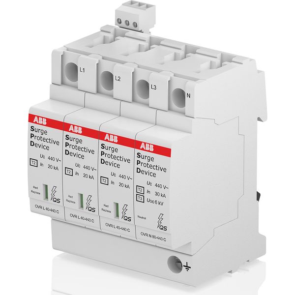 OVR T2 3N 40-440 P TS QS Surge Protective Device image 2