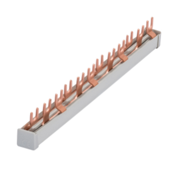 FORK BUSBAR - 3P 63A - 12 MODULES image 1