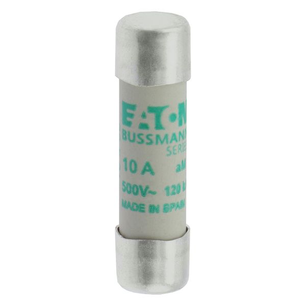 Fuse-link, LV, 10 A, AC 500 V, 10 x 38 mm, aM, IEC image 6