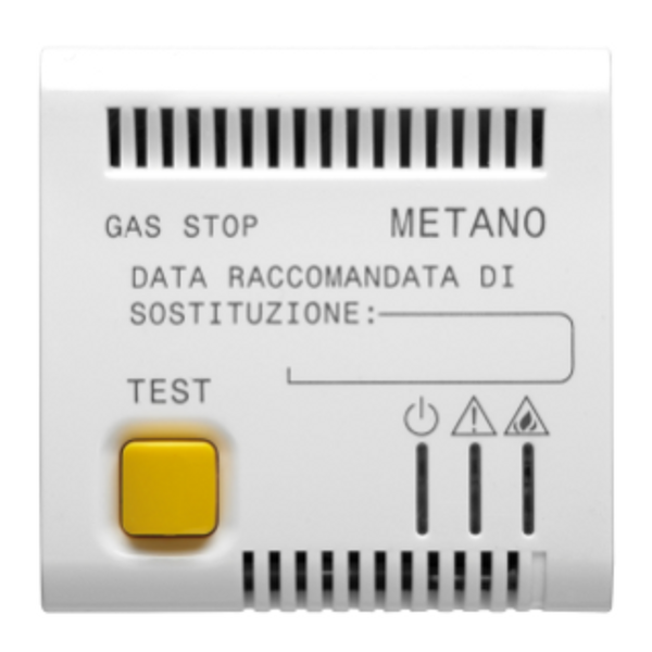 METHANE GAS DETECTOR - 12V ac/dc - 2 MODULES - GLOSSY WHITE – CHORUSMART image 1