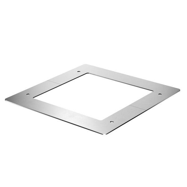 DBP130130WA  Ceiling plate for column profile, for ISS130130, white aluminum, Steel image 1