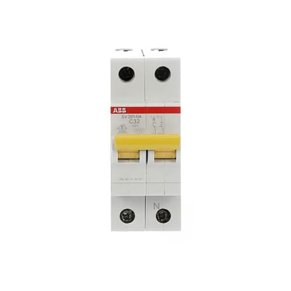 SV201-C32NA Miniature Circuit Breaker - 1+NP - C - 32 A image 1