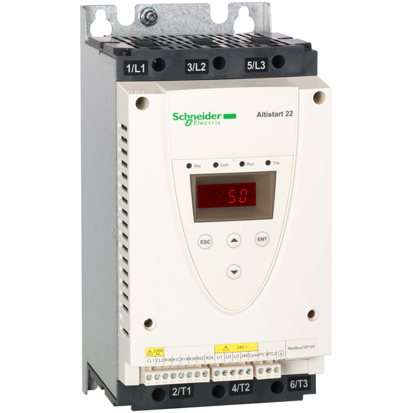 softstarter-ATS22-control110V-power 208V(7.5hp)/230V(10hp)/460V(20hp)/575V(25hp) image 4