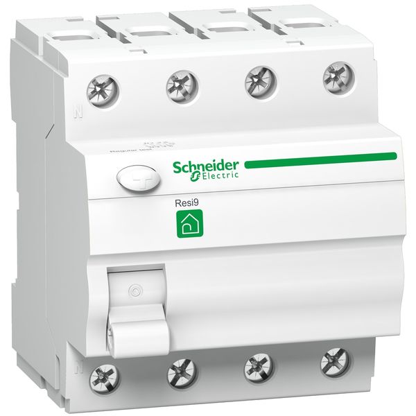 Resi9 Differential Switch 4P 40A Sensitivity=30 mA Instantaneous Type A image 1