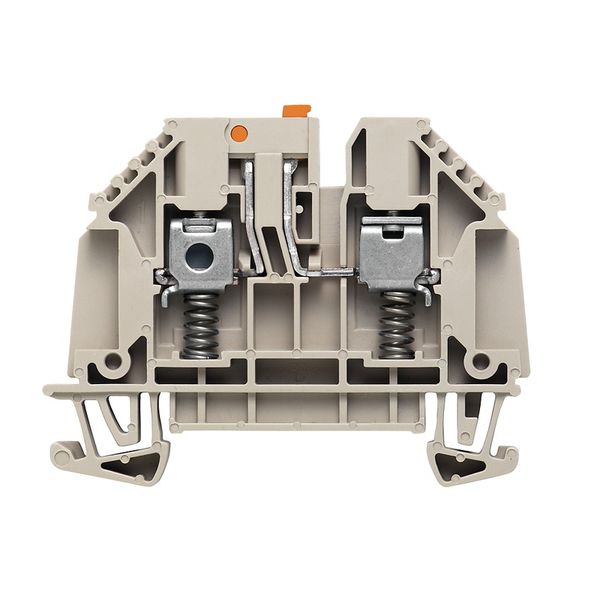 Test-disconnect terminal, Screw connection, 4 mm², 500 V, 32 A, withou image 1