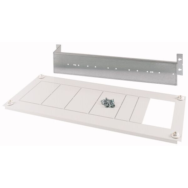 NH switch-disconnectors mounting unit, 160A, W=400mm, XNH00 3/4p, mounting on mounting plate image 1