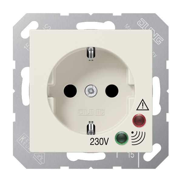 SCHUKO socket w. overv.protection A521UF image 2