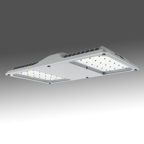 Arktur Square LED Eco 158W 22300lm 840 ECG IP66 100ø gray image 1