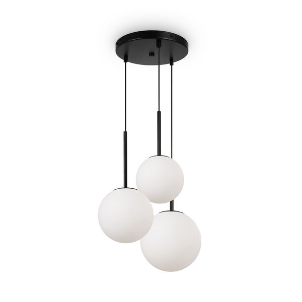 Modern Basic form Pendant lamp Black image 1