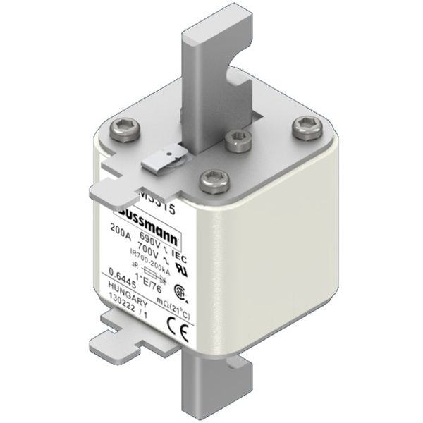 350A 690V IEC 1*E/76 Ar HS FUSE image 3