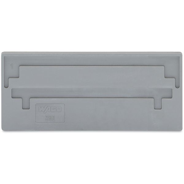 Separator plate 2 mm thick oversized gray image 2