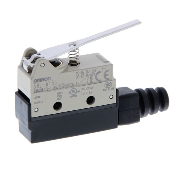 Limit switch, Hinge Lever, For Micro Load image 2