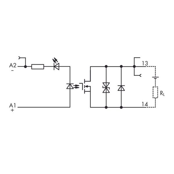 859-761 Optocoupler module; Nominal input voltage: 24 VDC; Output voltage range: 3 … 30 VDC image 5