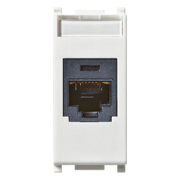 RJ45 Cat5e Panduit UTP outlet white image 1