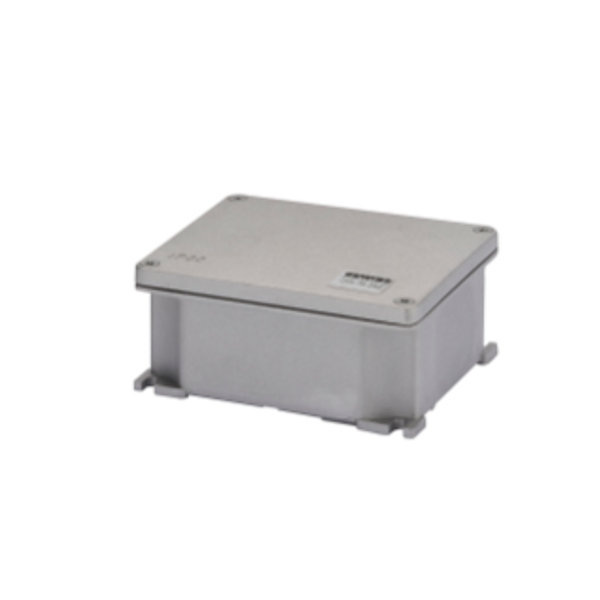 JUNCTION BOX IN DIE-CAST ALUMINIUM - UNPAINTED - 178X156X75 - IP66 image 1