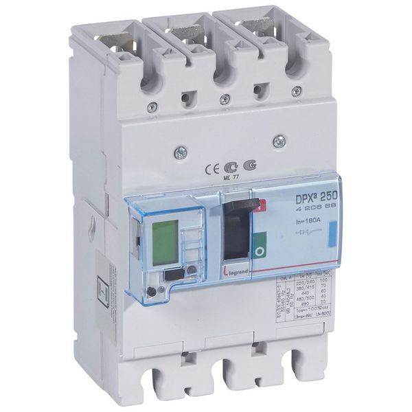 MCCB electronic + energy metering - DPX³ 250 - Icu 70 kA - 400 V~ - 3P - 160 A image 2