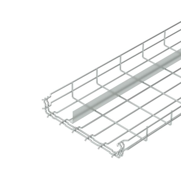 GRM-T 55 300 G Mesh cable tray GRM with 1 barrier strip 55x300x3000 image 1