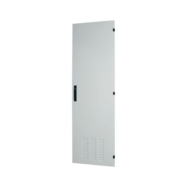 Section wide door, ventilated, right, HxW=2000x800mm, IP42, grey image 3