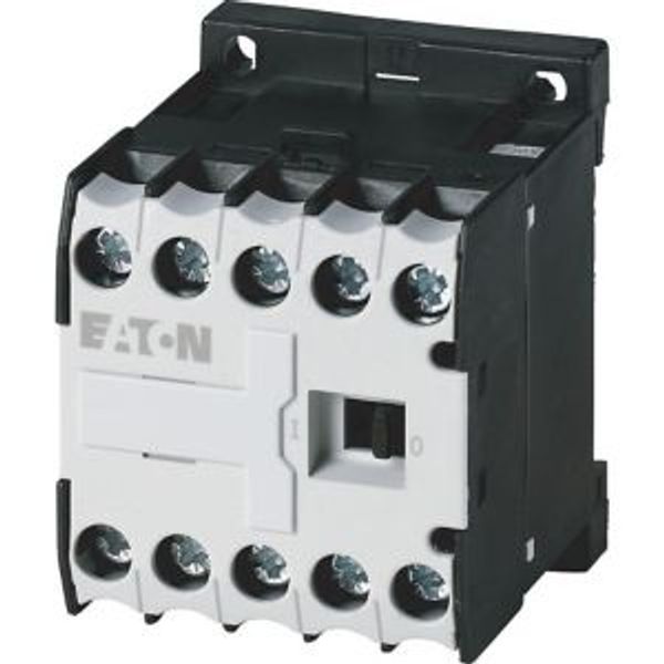 Contactor relay, 12 V DC, N/O = Normally open: 4 N/O, Screw terminals, DC operation image 4